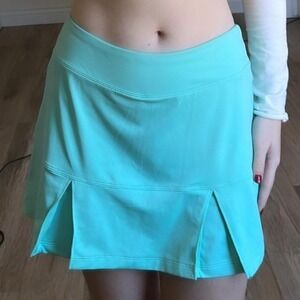 Nike dri-fit teal golf tennis athletic skirt women's size XL NEW!!!‎
